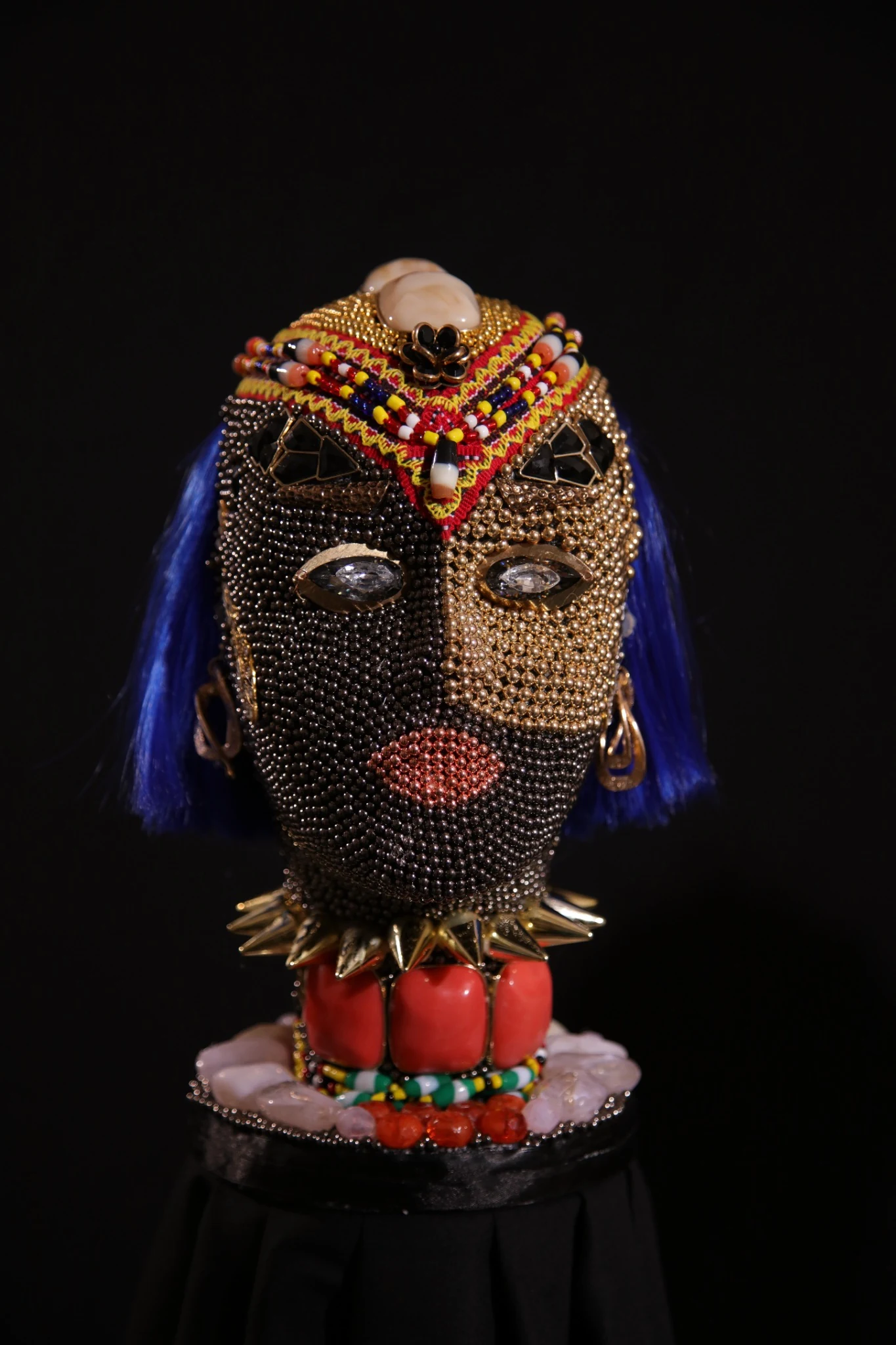 Disco Balling Heads, 2022 sculpture