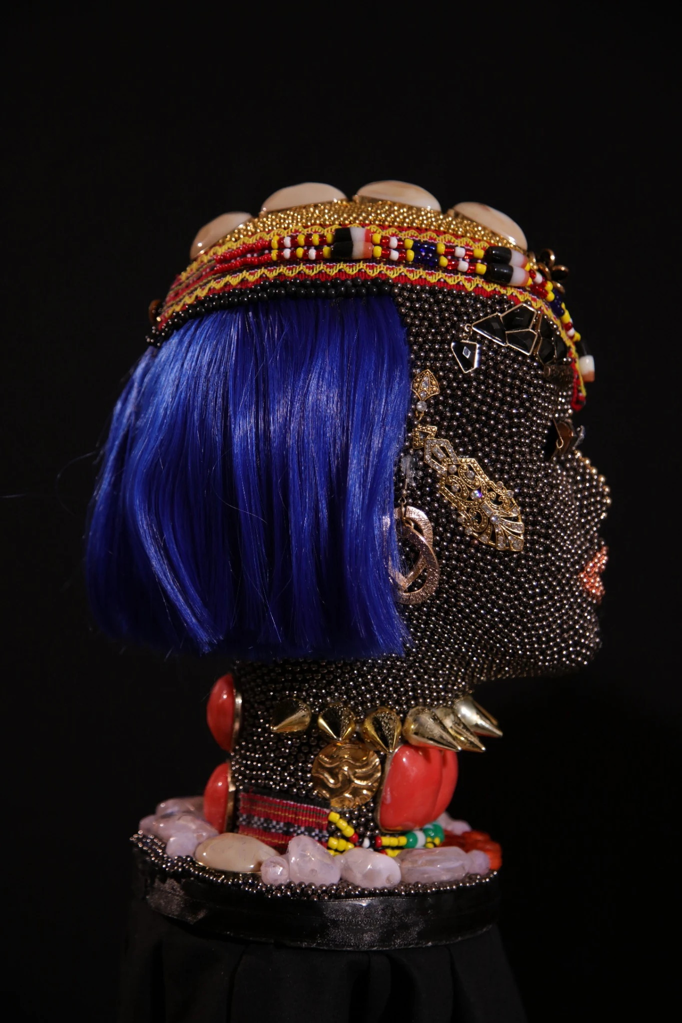 Disco Balling Heads, 2022 sculpture detail