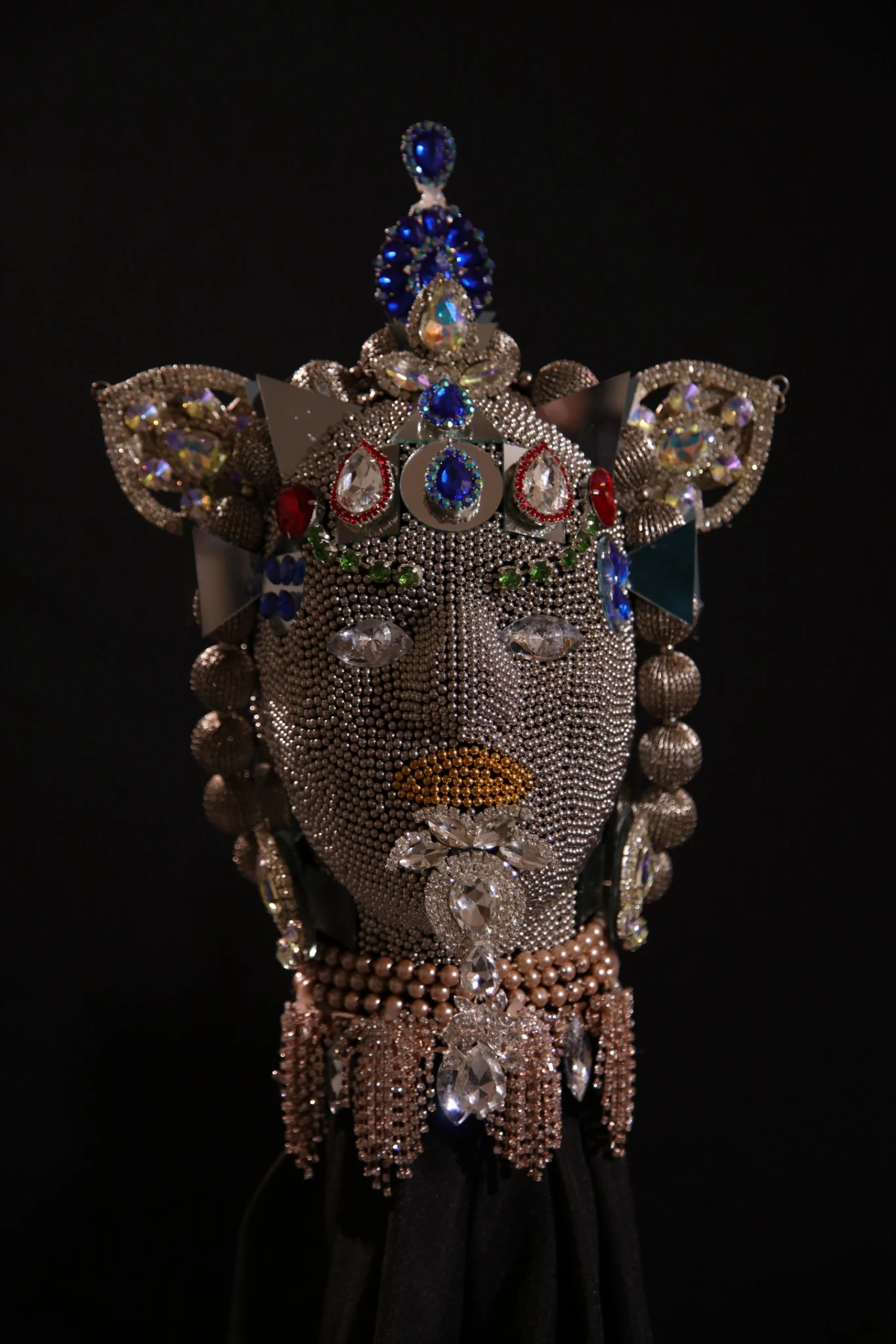 Disco Balling Heads, 2022 sculpture