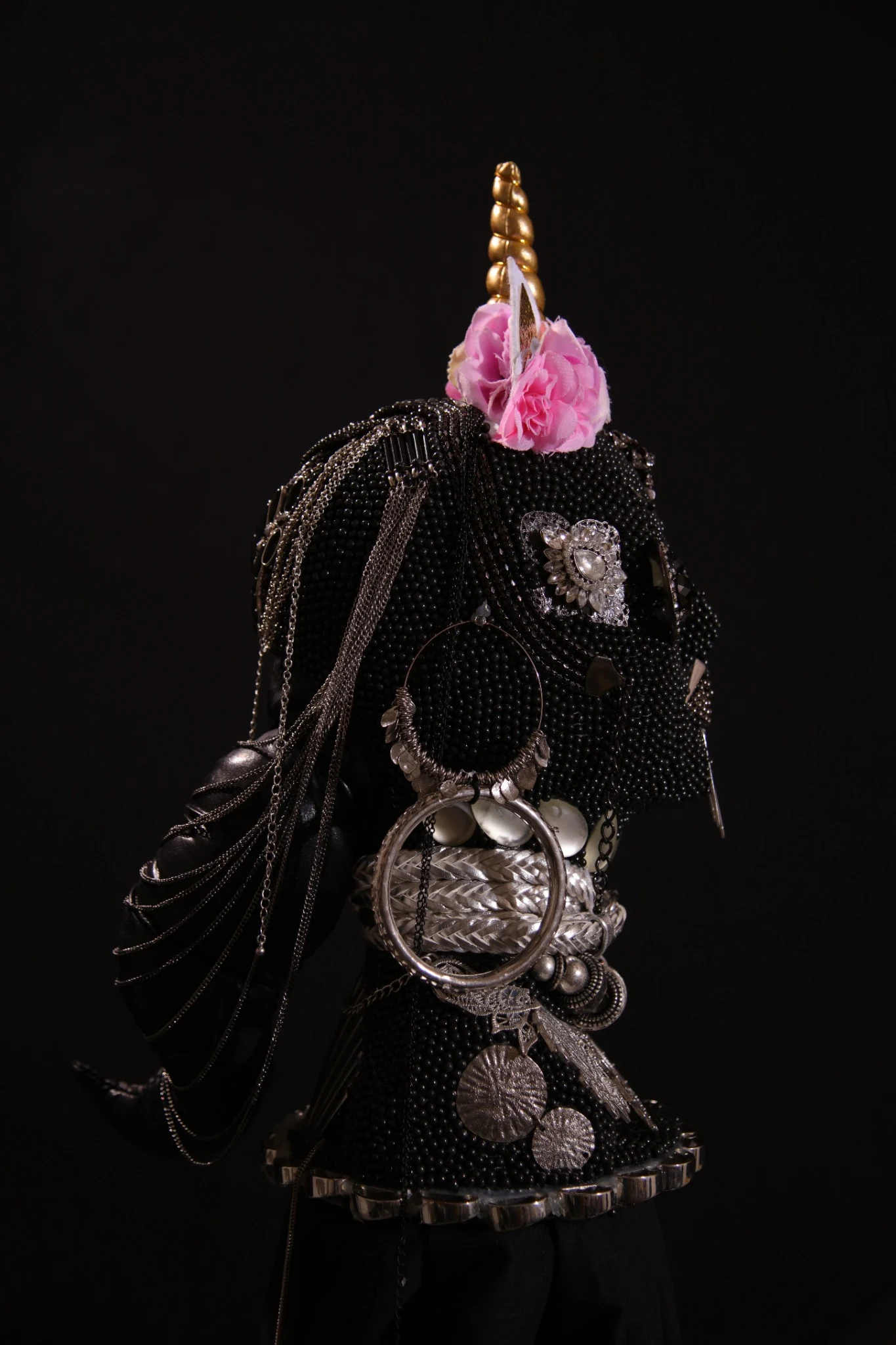 Disco Balling Heads, 2022 sculpture